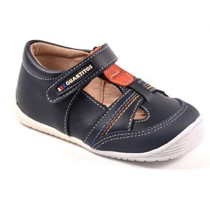 10190 Guantitos Sandalia Sandalia piel, forro y plantilla interior muy absorbente y transpirable. Cierre de velcro, máximo confo