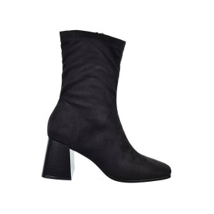 22225 D´Angela Botín Botín en antelina con licra, cierre con cremallera interior para un calze perfecto. Piso de caucho con tacó