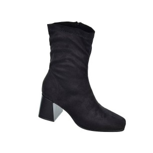 22225 D´Angela Botín Botín en antelina con licra, cierre con cremallera interior para un calze perfecto. Piso de caucho con tacó 2