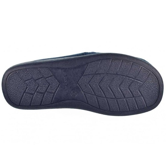 875 CMConfort Zapatilla Casa Zapatilla en textil muy suave y plantilla acolchada para un máximo confort. Piso de goma antidesliz