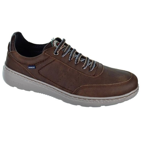 5264 Baerchi Zapato Casual Zapato casual en nobuck piel, forro textil acolchado transpirable y plantilla extraíble confortable. 