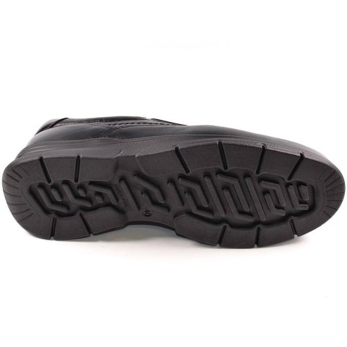 1251 Ancho Especial Baerchi Zapato Zapato piel, forro acolchado y plantilla confort extraíble. Elásticos laterales. Piso de poli