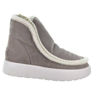 Nantai Yumas Botín Botín estilo esquimal en serraje con pelo interior y piso de goma antideslizante. Para los días más frios de 