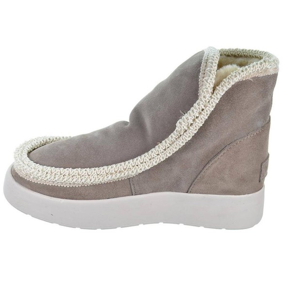 Nantai Yumas Botín Botín estilo esquimal en serraje con pelo interior y piso de goma antideslizante. Para los días más frios de 