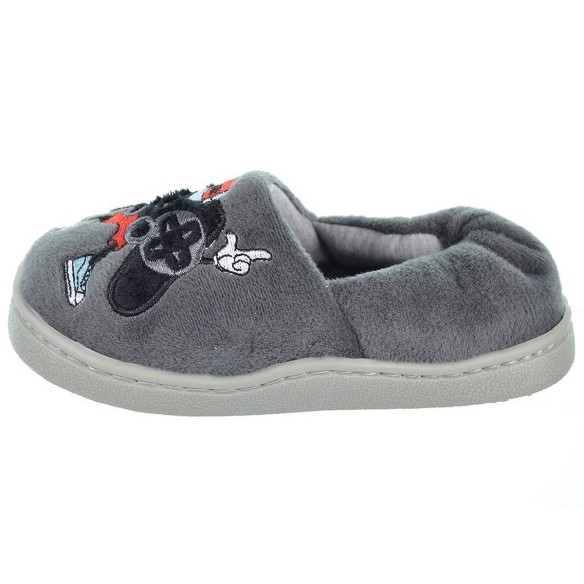 Apui Gioseppo Zapatilla Casa Zapatilla textil con plantilla acolchada y elástico en talón. Piso de goma antideslizante muy flexi