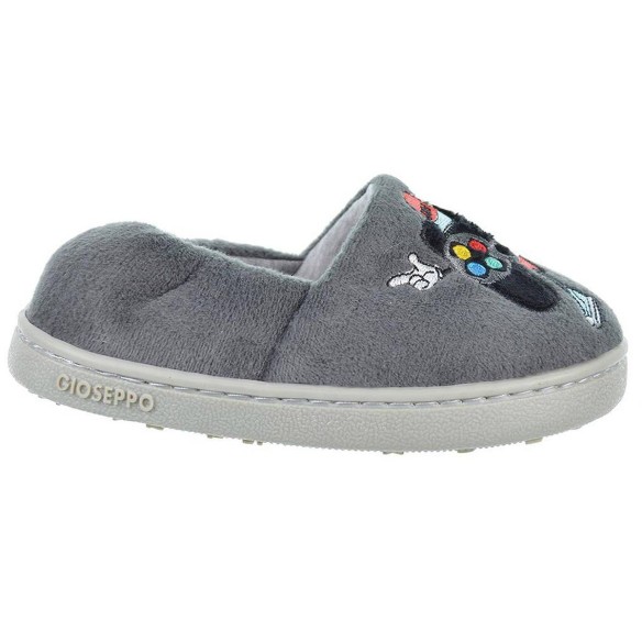 Apui Gioseppo Zapatilla Casa Zapatilla textil con plantilla acolchada y elástico en talón. Piso de goma antideslizante muy flexi