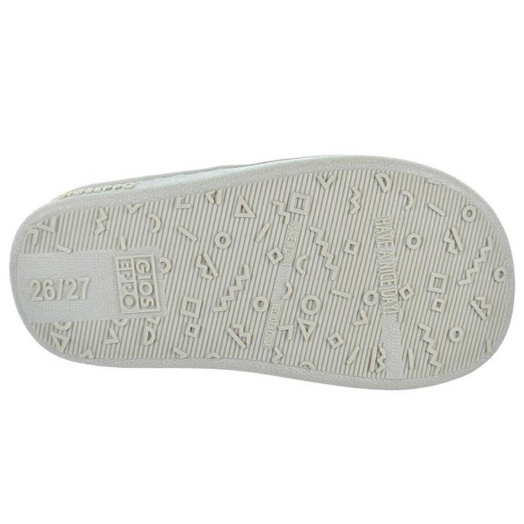 Apui Gioseppo Zapatilla Casa Zapatilla textil con plantilla acolchada y elástico en talón. Piso de goma antideslizante muy flexi