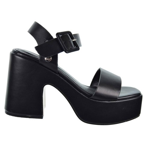 22305 Isteria Sandalia Sandalia de fiesta. Sintética con cierre en hebilla regulable. Piso con plataforma forrada de 4cm aprox. 