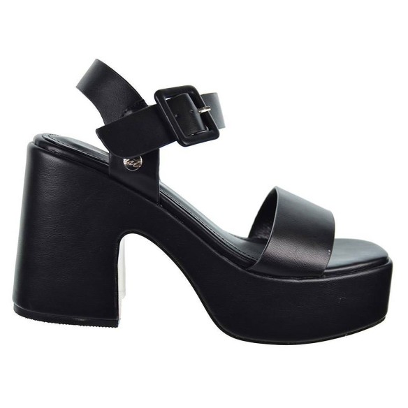 22305 Isteria Sandalia Sandalia de fiesta. Sintética con cierre en hebilla regulable. Piso con plataforma forrada de 4cm aprox. 