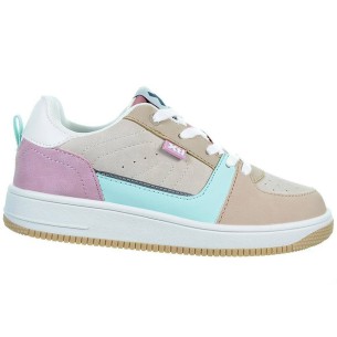 150443 Xti Kids Sneaker Zapatilla Sneaker en sintético. Cierre en cordones, forro y plantilla textil acolchados. Suela de caucho