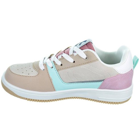 150443 Xti Kids Sneaker Zapatilla Sneaker en sintético. Cierre en cordones, forro y plantilla textil acolchados. Suela de caucho