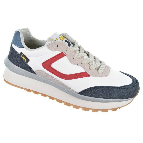 64240 Lois Sneaker Zapatilla Sneaker en textil y sintético. Forro textil acolchado y plantilla textil Memory Foam. Cordones. Sue