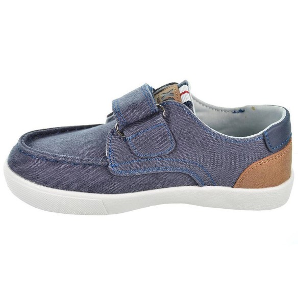 150427 Xti Kids Zapato Textil Zapato estilo Náutico en lona, forro interior en textil y cierre con velcro ajustables. Piso con s