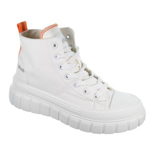 170791 Refresh Zapatilla tipo Botín de lona. Cordones y plantilla textil acolchada. Piso y puntera de goma antideslizante. 2