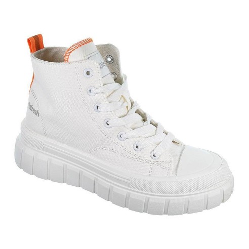 170791 Refresh Zapatilla tipo Botín de lona. Cordones y plantilla textil acolchada. Piso y puntera de goma antideslizante.