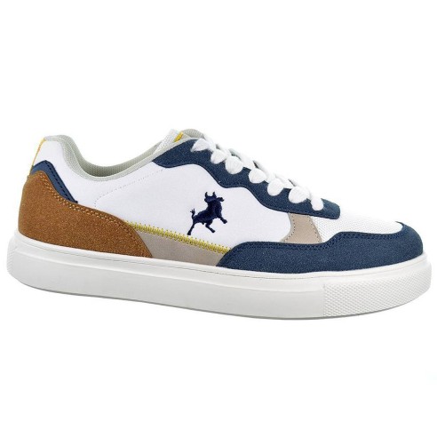 64256 Lois Sneaker Zapatilla en textil y sintético. Forro textil acolchado y plantilla textil Memory Foam. Cordones ajus
