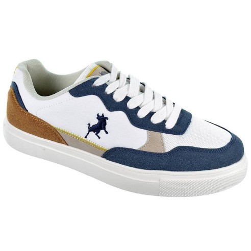 64256 Lois Sneaker Zapatilla en textil y sintético. Forro textil acolchado y plantilla textil Memory Foam. Cordones ajus