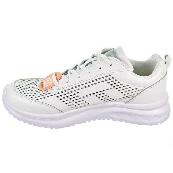 Chemur J´hayber Zapato Casual sintético perforada. Plantilla acolchada memory foam extraible y cierre en cordones ajustables.