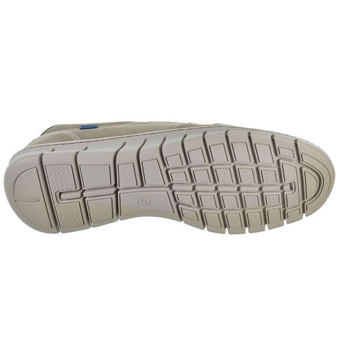 9003 Baerchi Zapato Casual en piel nobuck. Plantilla acolchada. Elásticos laterales. Piso de caucho antideslizante.