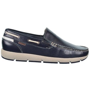 7300 Baerchi Zapato Hombre Piel Casual Plantilla textil acolchado. Elásticos laterales Piso de caucho antideslizante,  flexible