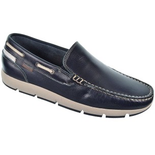 7300 Baerchi Zapato Hombre Piel Casual Plantilla textil acolchado. Elásticos laterales Piso de caucho antideslizante,  flexible 2