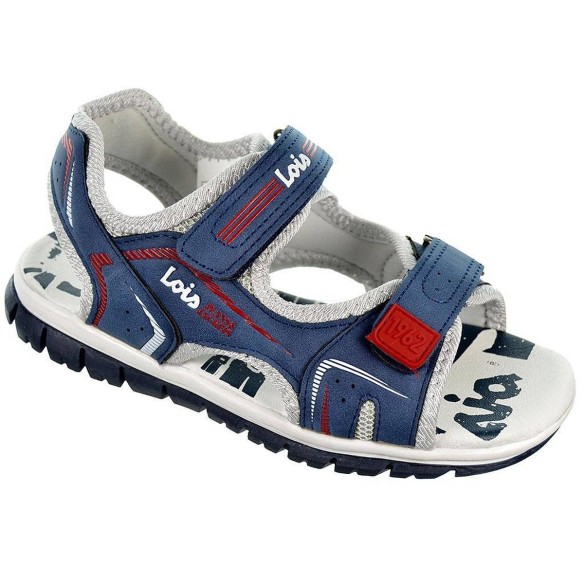 63191 Lois Sandalia BioSintética. Forro textil. Plantilla acolchada. doble velcro. antideslizante y puntera reforzada.