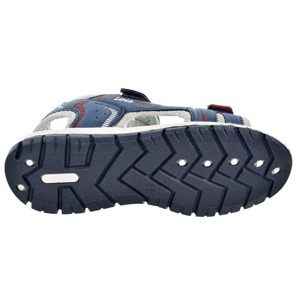 63191 Lois Sandalia BioSintética. Forro textil. Plantilla acolchada. doble velcro. antideslizante y puntera reforzada.