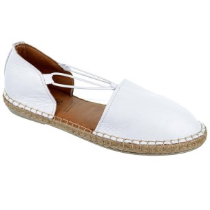 Carla Top3 Camping Piel Alpargata con elásticos. Forro textil, plantilla piel acolchada suela de goma con yute. 2