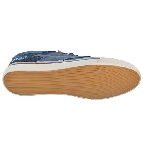 61309 Lois Zapatilla en lona Forro y plantilla textil acolchado. cordones ajustables y piso de caucho