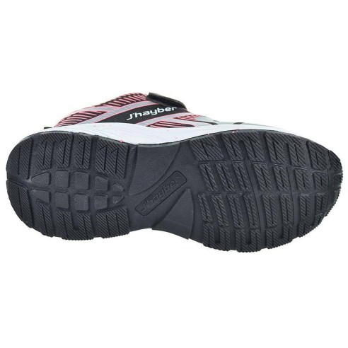 Ricino J´hayber Deportivo Zapatilla Textil, forro y plantilla acolchado. Cordones elásticos y velcro. Suela antideslizante.