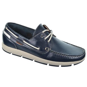 7301 Baerchi Zapato Casual de piel con plantilla textil acolchado. Con en cordones. Piso de goma antideslizante, muy cómodo 2