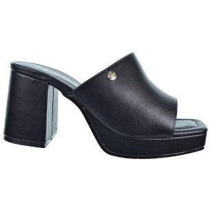 Isteria Zueco Plataforma 23028 Mujer, forrada de 2cm aprox. y tacón de 7,5cm. aprox. 2