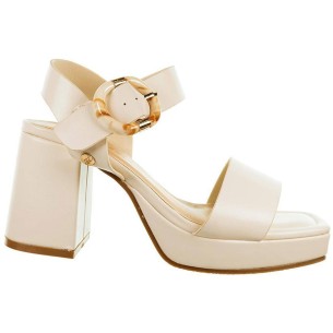 23027 Isteria Sandalia sintética Mujer Con cierre en hebilla regulable. Piso con plataforma forrada de 2cm aprox. y tacón