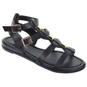 Isteria Sandalia Romana 23159 Mujer en sintético, cierre con doble hebilla regulable. Plantilla acolchada muy confortable 2