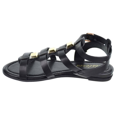 Isteria Sandalia Romana 23159 Mujer en sintético, cierre con doble hebilla regulable. Plantilla acolchada muy confortable