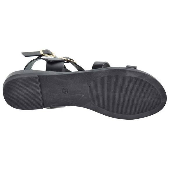 Isteria Sandalia Romana 23159 Mujer en sintético, cierre con doble hebilla regulable. Plantilla acolchada muy confortable
