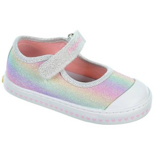 971801 Pablosky Zapatilla Lona forro textil y plantilla extraíble. Cierre en Velcro. Puntera de goma reforzada. Antideslizante 2