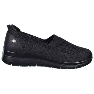 23462 Amarpies Zapato Confort en textil elástico. Plantilla acolchada confort extraíble. suela de caucho con cuña muy ligera 2