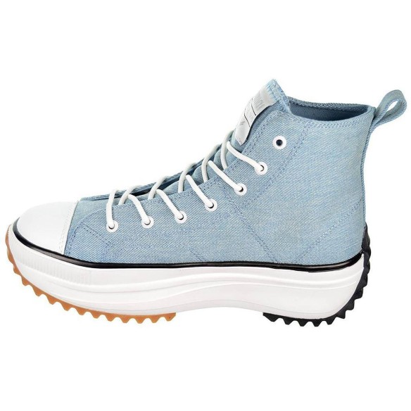 Mia Yumas Botín en lona, forro textil y plantilla confort látex. Con cordones. Entresuela de Eva y piso de goma antideslizante.