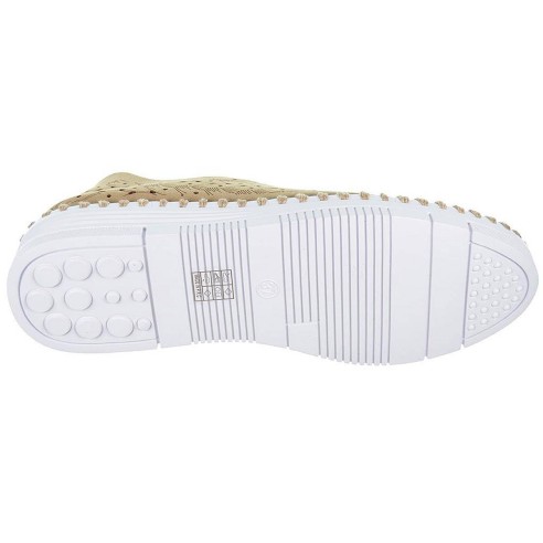 Bonaire Yumas Zapato Casual en sintético con grabado y corte a láser, plantilla de piel acolchada. Piso de caucho muy ligero