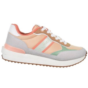 Bruny Yumas Sneaker serraje sintético y nylon, forro textil acolchado transpirable, plantilla confort . cordones. Suela caucho