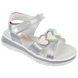 2309 Crecendo Sandalia sintética y plantilla de piel acolchada. Doble velcro en pala y pulsera ajustables. Para Verano. 2