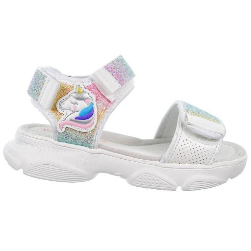 2319 Crecendo Sandalia sintético y textil. Forro textil y plantilla de piel acolchada. Doble velcro en empeine y velcro en talón