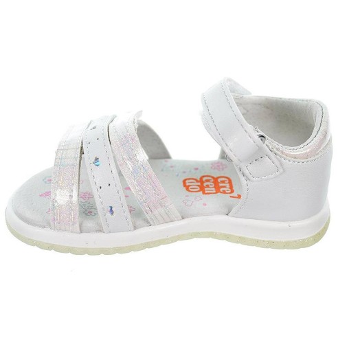 2302 Crecendo Sandalia sintética forrado en piel y plantilla acolchada en piel. con velcro en pala y pulsera. antideslizante