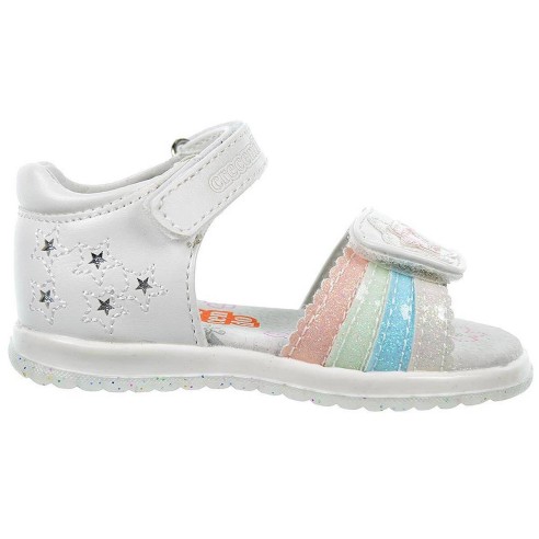 2303 Crecendo Sandalia sintética forro piel. Plantilla acolchada en piel, confortable. Velcro en pala y pulsera. Antideslizante