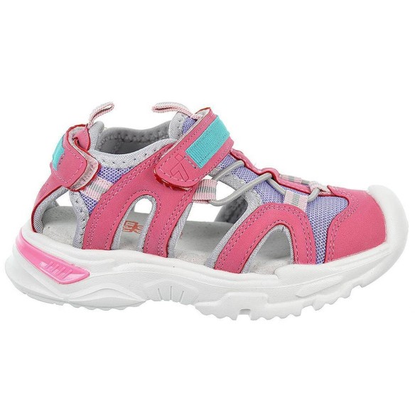 2322 Crecendo Sandalia sintética y textil. Forro textil. Plantilla acolchada en piel. Velcro en empeine y talón.