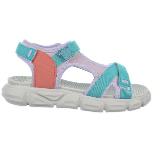 2321 Crecendo Sandalia sintética y textil. Forro textil. Plantilla acolchada en piel. Velcro en empeine y talón.