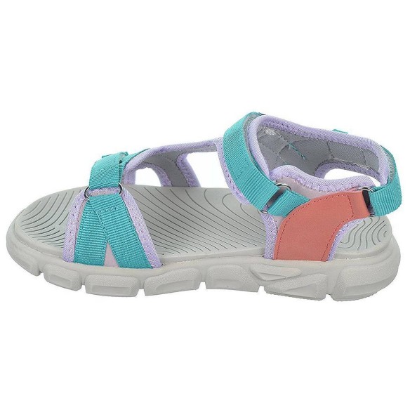 2321 Crecendo Sandalia sintética y textil. Forro textil. Plantilla acolchada en piel. Velcro en empeine y talón.