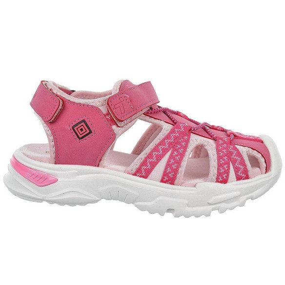 2323 Crecendo Sandalia sintética y textil. Forro textil. Plantilla acolchada en piel. Velcro en empeine y talón.