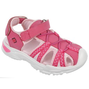 2323 Crecendo Sandalia sintética y textil. Forro textil. Plantilla acolchada en piel. Velcro en empeine y talón. 2